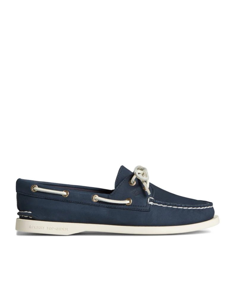 Classic Sperry Topsider 2-Eye Boat Shoes Moccasin Leather Preppy Sz 9.5 M Women